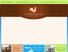 Tablet Screenshot of pasanhotel.net